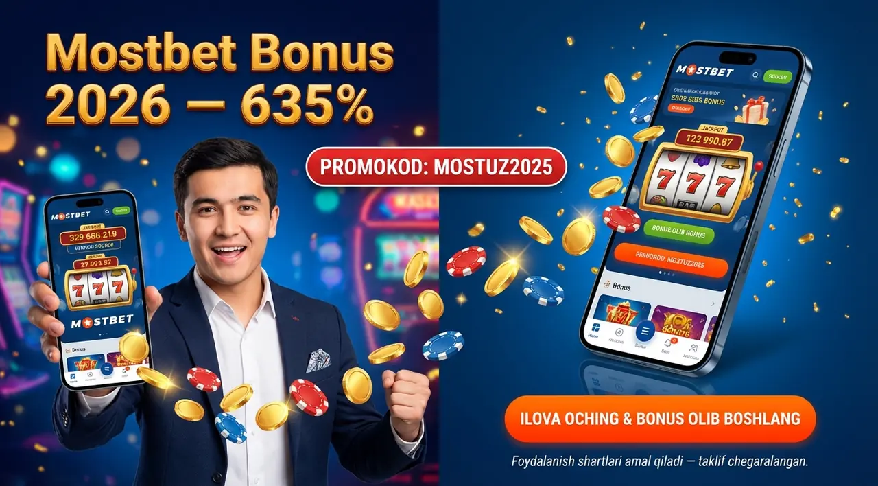 Mostbet Promokod 2026: Bonus Olish