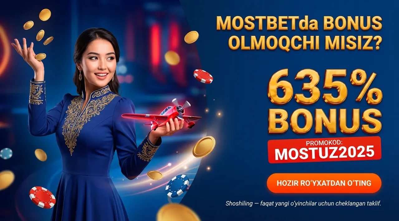 Mostbet Promokod 2026: Bonus Olish